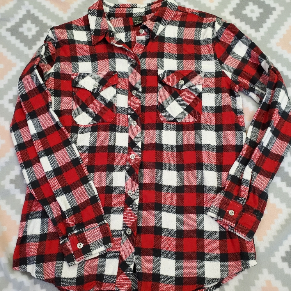 Empyre Plaid Flannel Shirt